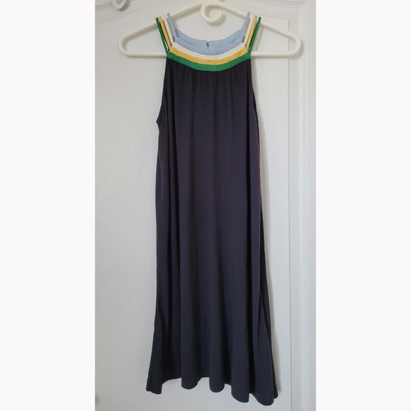 BCBGMaxAzria Navy Summer / Beach Dress - Picture 1 of 9